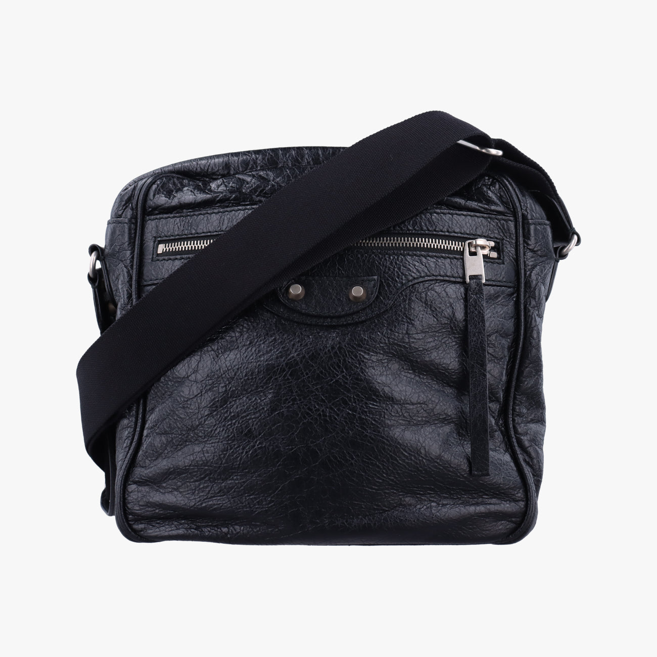 Messenger Black Leather 594578.1000.W.528147メッセンジャー ブラック レザー 594578.1000.W.528147