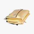 Double Flap Turn Lock Golden Leather 7/Gダブルフラップターンロック ゴールド レザー 7/G