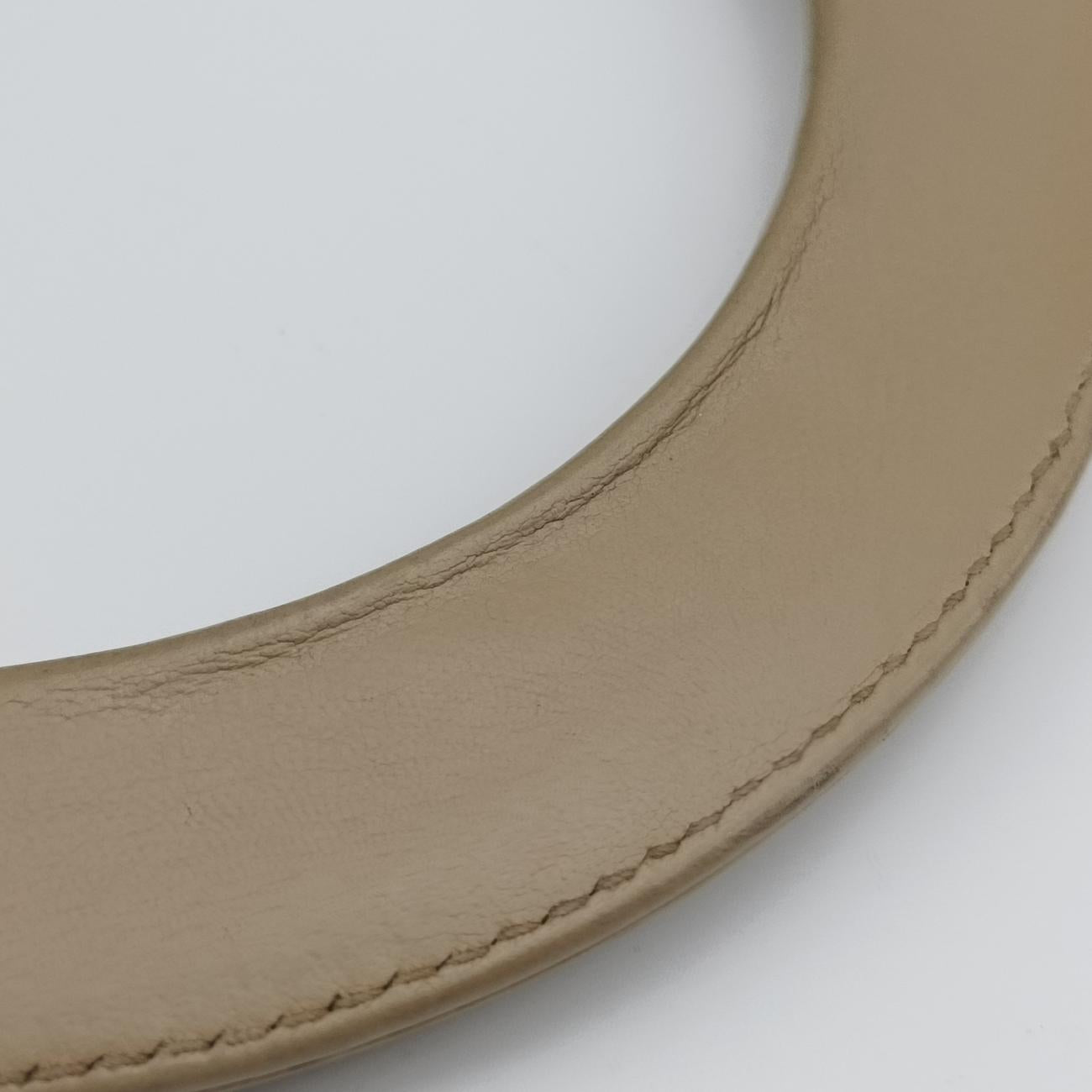 Diorissimo Beige Leather 19-MA-0192ディオリッシモ ベージュ レザー 19-MA-0192