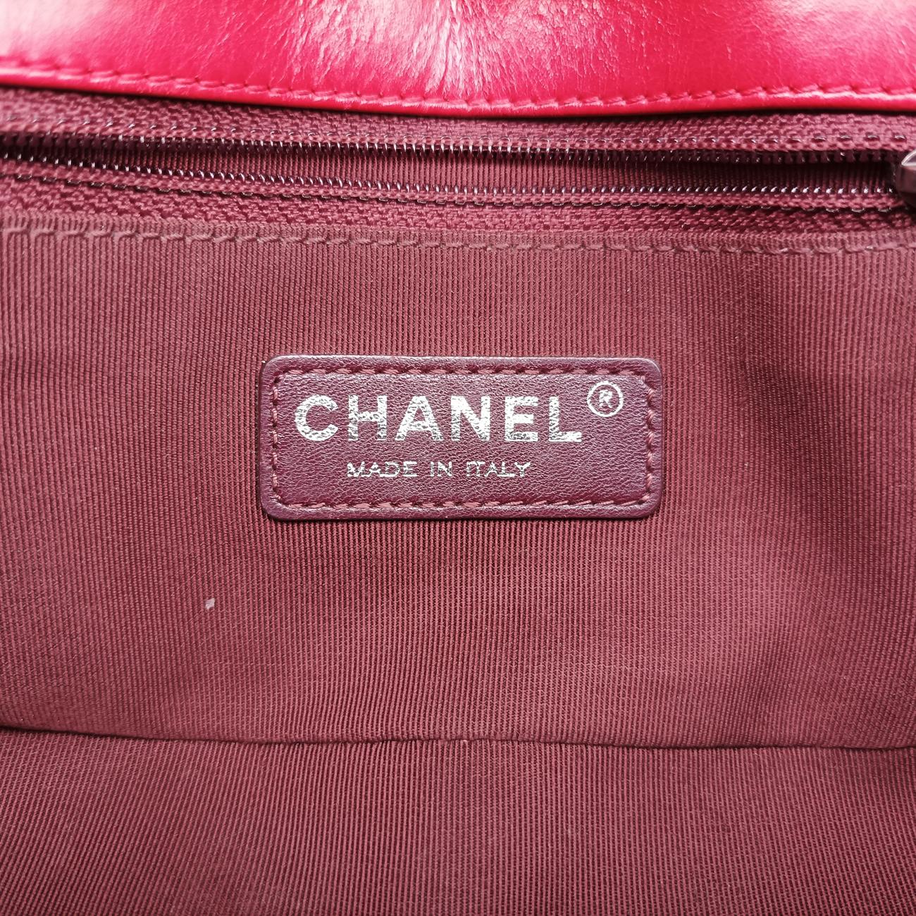 Coco Boy Flap Red lambskin 20640482ココボーイ シングルフラップ レッド ラムスキン A92796 20640482