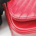 Coco Boy Flap Red lambskin 20640482ココボーイ シングルフラップ レッド ラムスキン A92796 20640482