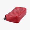 Coco Boy Flap Red lambskin 20640482ココボーイ シングルフラップ レッド ラムスキン A92796 20640482
