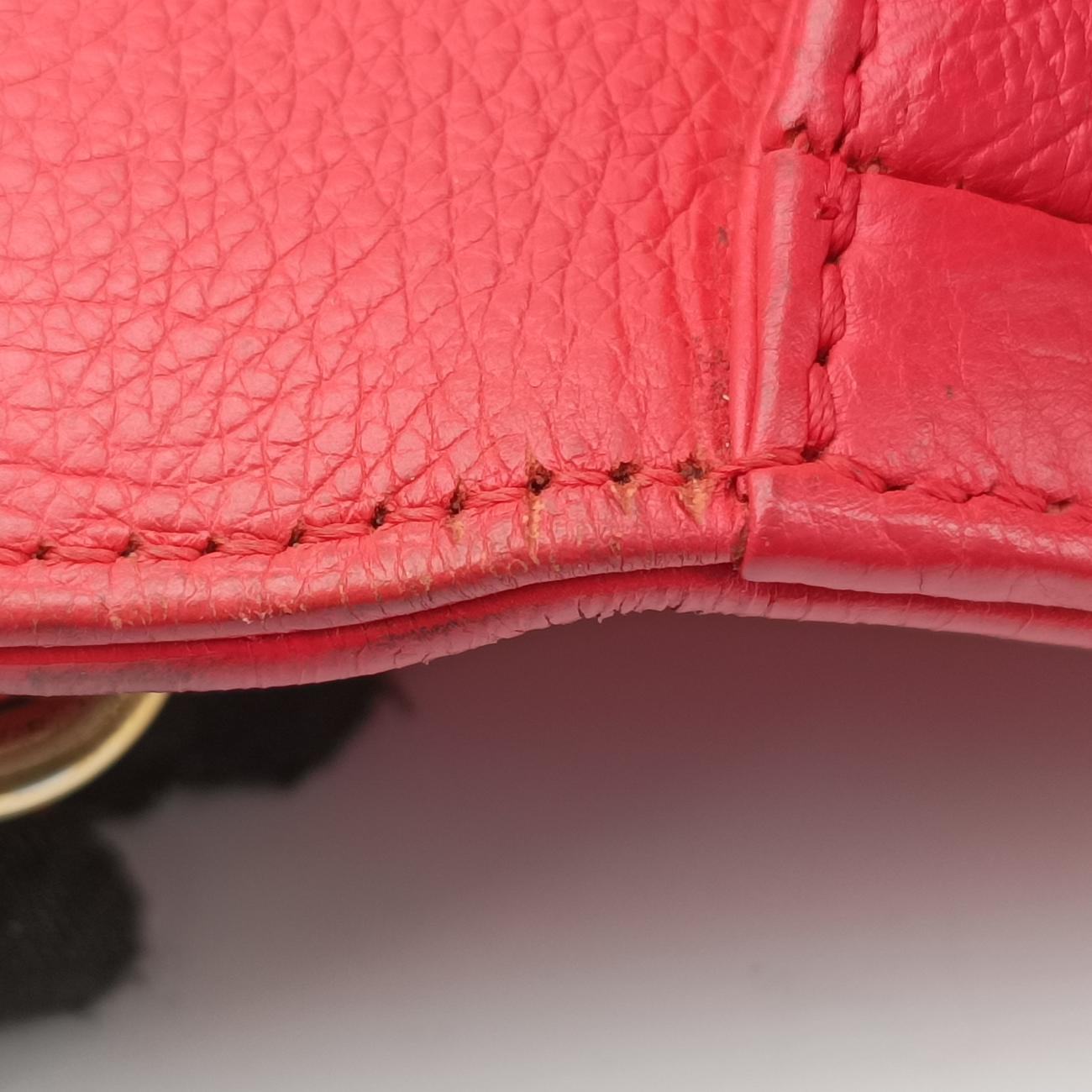 LABEL CLICK Diana Flap Matelasse Orange Leather A93701 23592928クリックラベル オレンジ レザー A93701 23592928