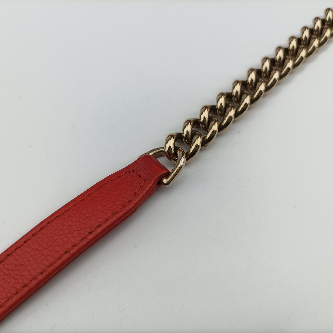 LABEL CLICK Diana Flap Matelasse Orange Leather A93701 23592928クリックラベル オレンジ レザー A93701 23592928