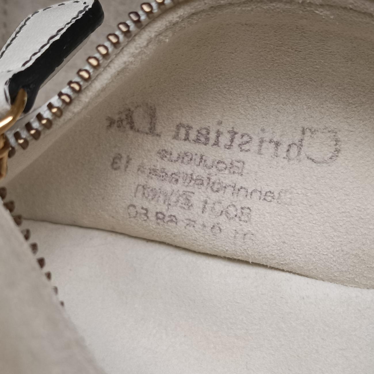 Niki de Saint Phalle Lady Dior White×Multicolour Leather 04-MA-1127ニキ ドゥ サンファル レディ ディオール ホワイト×マルチカラー レザー 04-MA-1127