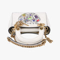 Niki de Saint Phalle Lady Dior White×Multicolour Leather 04-MA-1127ニキ ドゥ サンファル レディ ディオール ホワイト×マルチカラー レザー 04-MA-1127