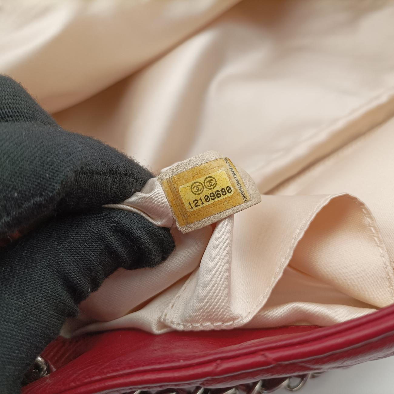 East West Red lambskin A37694 12109680イーストウエスト レッド ラムスキン A37694 12109680