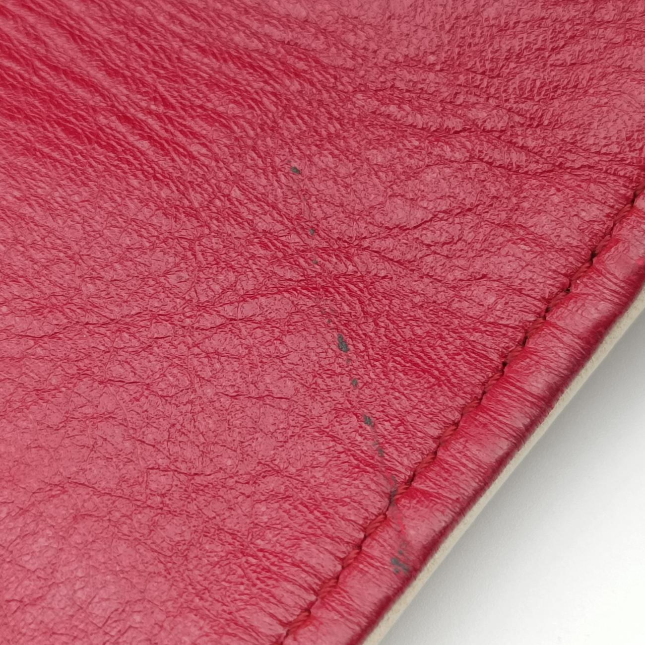 East West Red lambskin A37694 12109680イーストウエスト レッド ラムスキン A37694 12109680