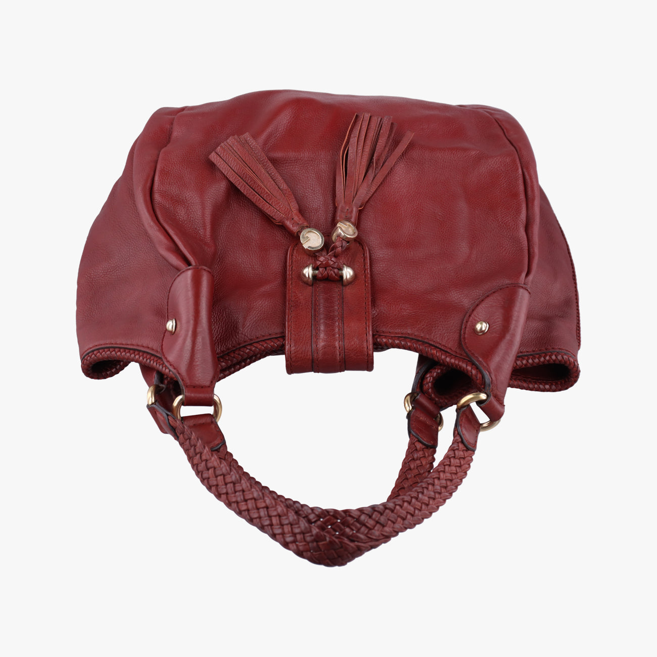 Marrakech Large Hobo Burgundy Leather 257029 H9343181マラケシュ ラージ ホーボー ワインレッド レザー 257029 H9343181