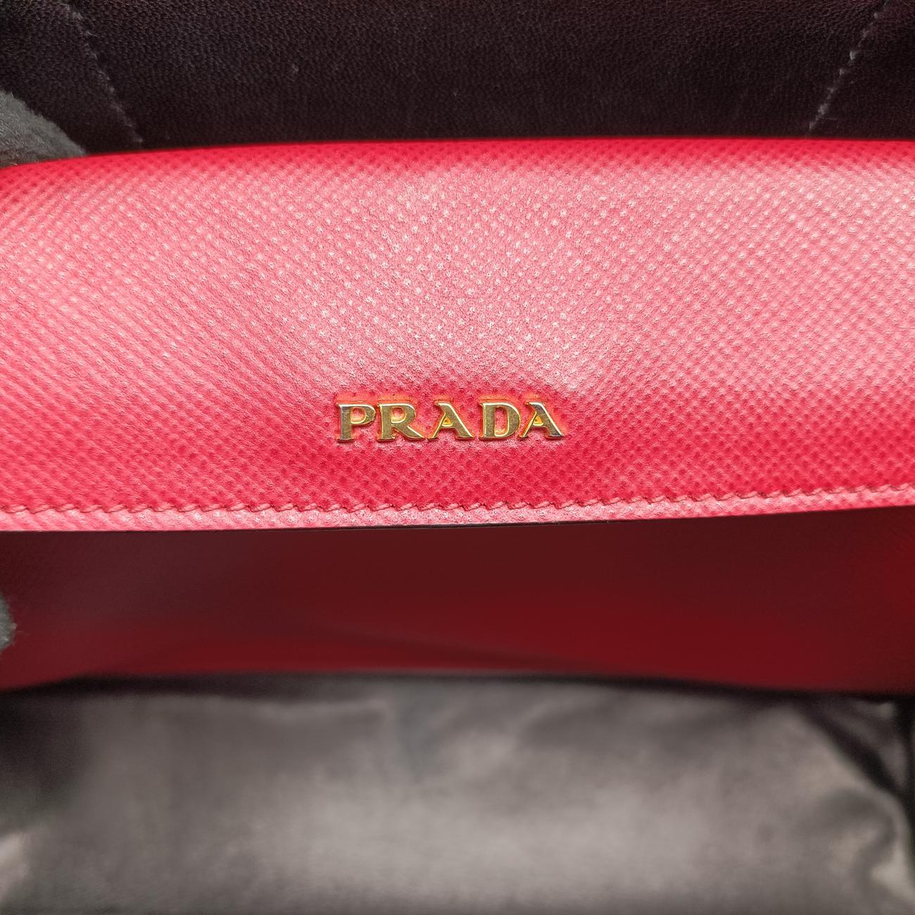 Double Cuir Red SAFFIANO Leather B2756T ダブル キュイール レッド サフィアーノレザー B2756T 