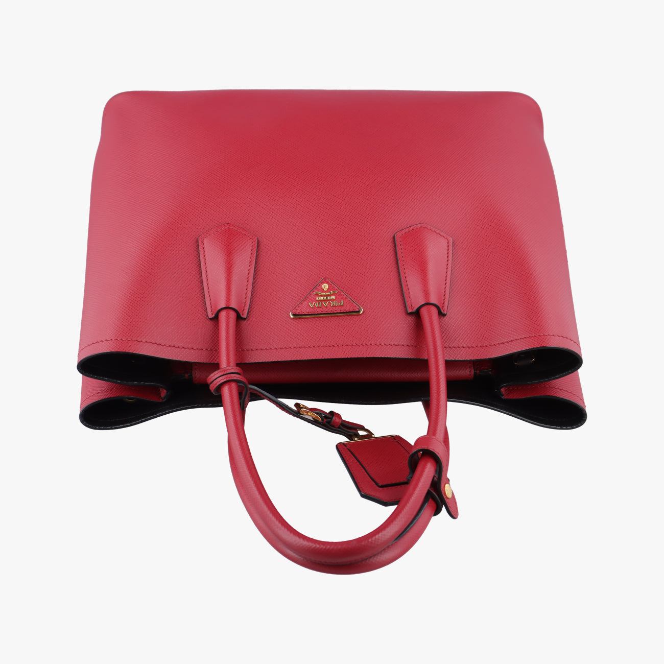 Double Cuir Red SAFFIANO Leather B2756T ダブル キュイール レッド サフィアーノレザー B2756T 