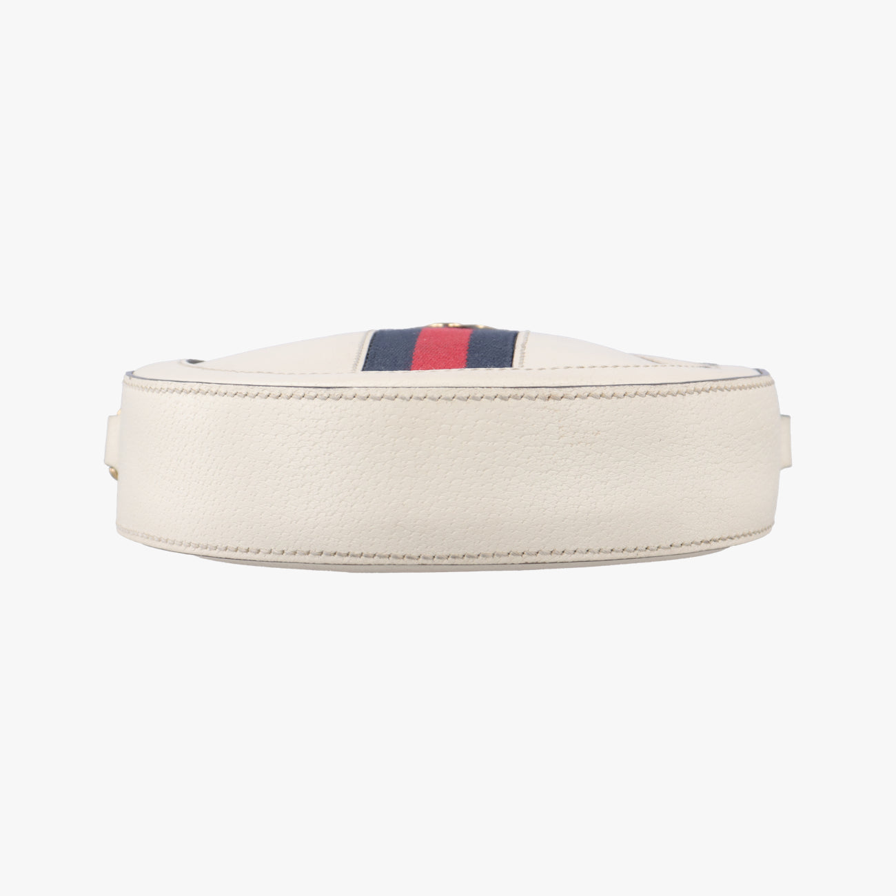 Ophidia White×red×navy Leather 550618 Lot number unknownオフィディア ホワイト×レッド×ネイビー レザー 550618 製番不明