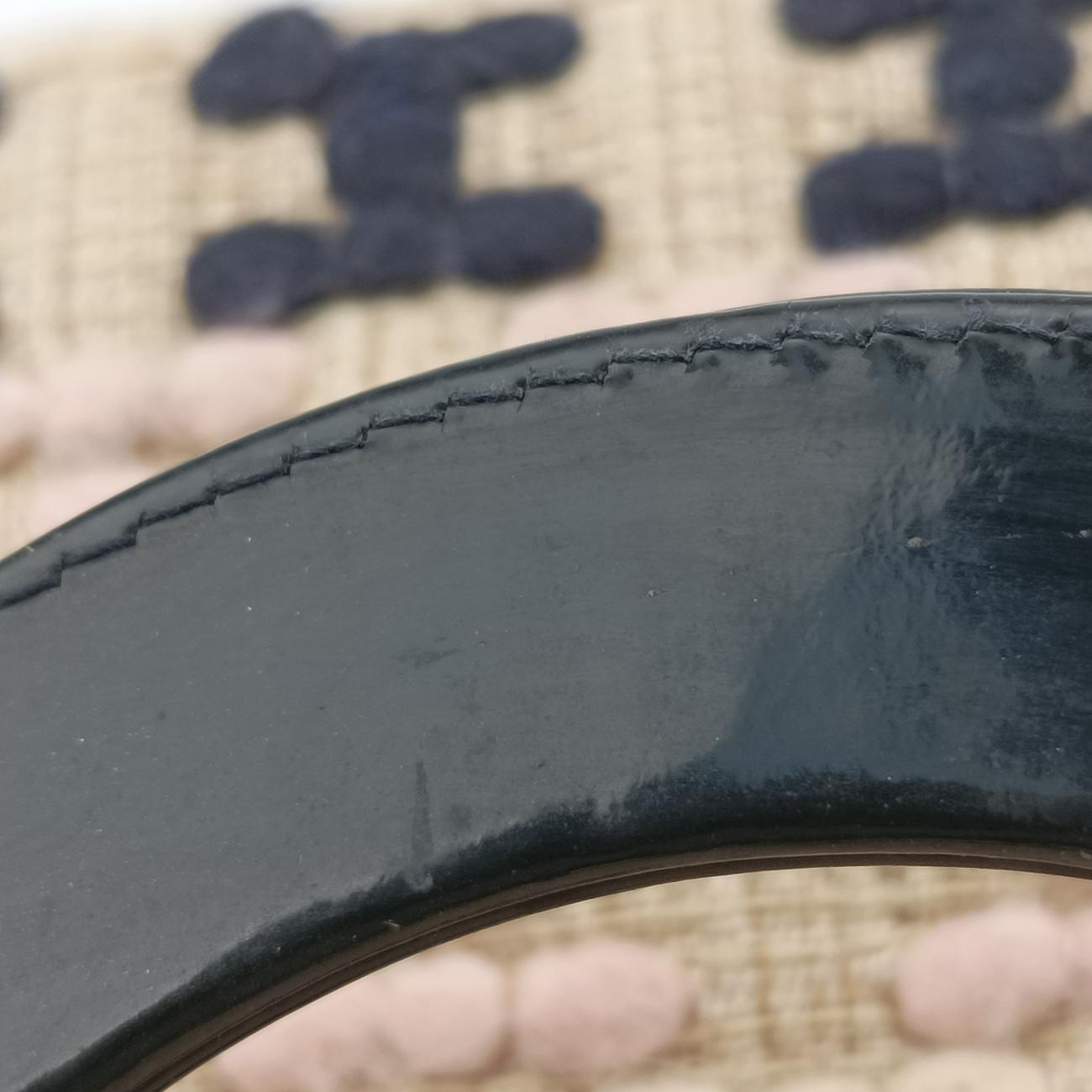 Lady Dior Beige×Multicolour Tweed 02-MA-0172レディディオール ベージュ×マルチカラー ツイード 02-MA-0172