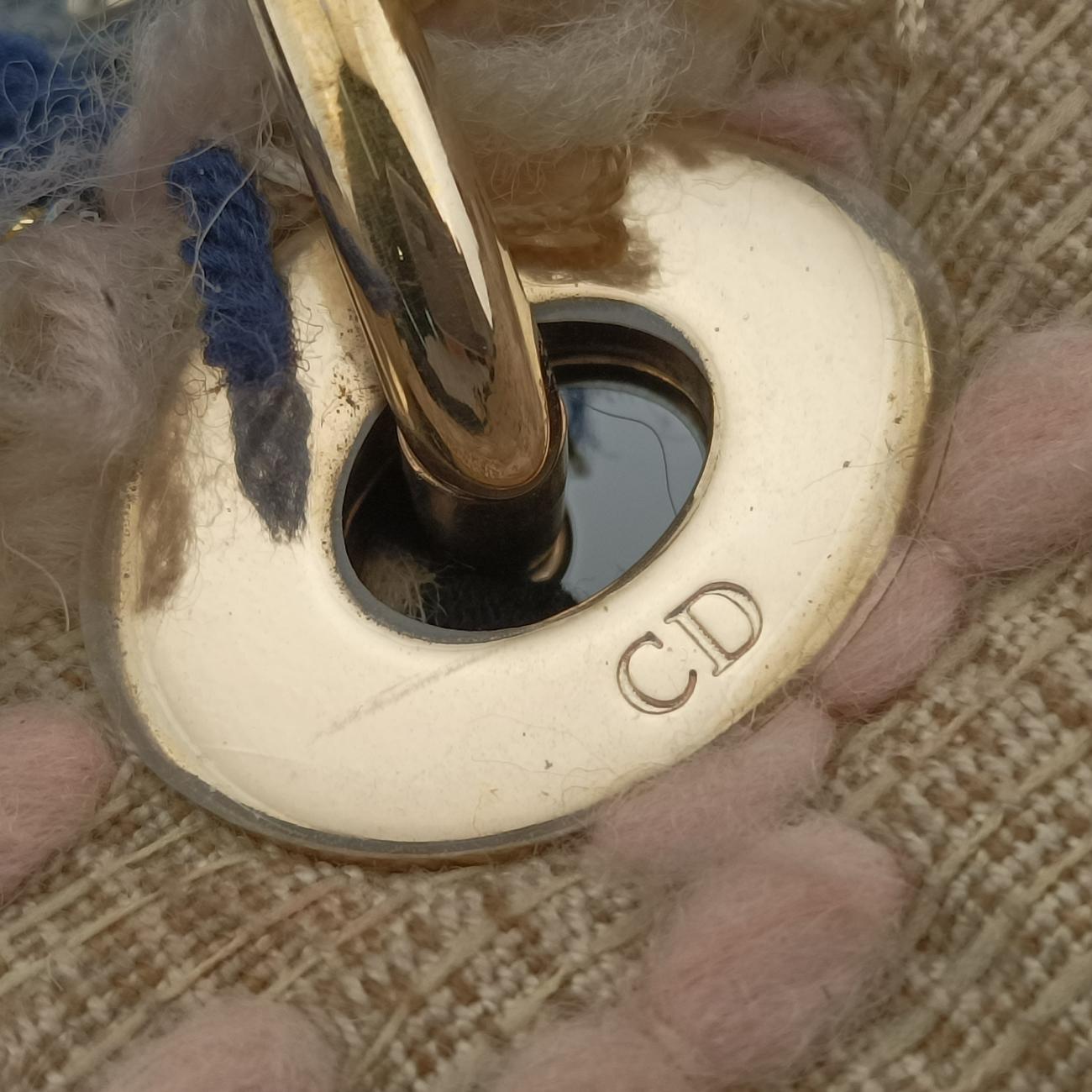 Lady Dior Beige×Multicolour Tweed 02-MA-0172レディディオール ベージュ×マルチカラー ツイード 02-MA-0172