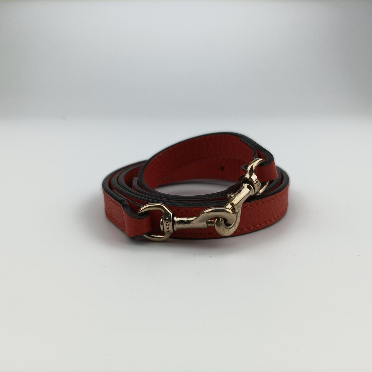 Interlocking G charm Dome Orange Leather 449661 G021955465インターロッキングG チャーム ドーム オレンジ レザー 449661 G021955465