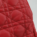 Cannage Dior Soft Shopping Red lambskin 01-BO-1103ディオールソフト レッド ラムスキン 01-BO-1103