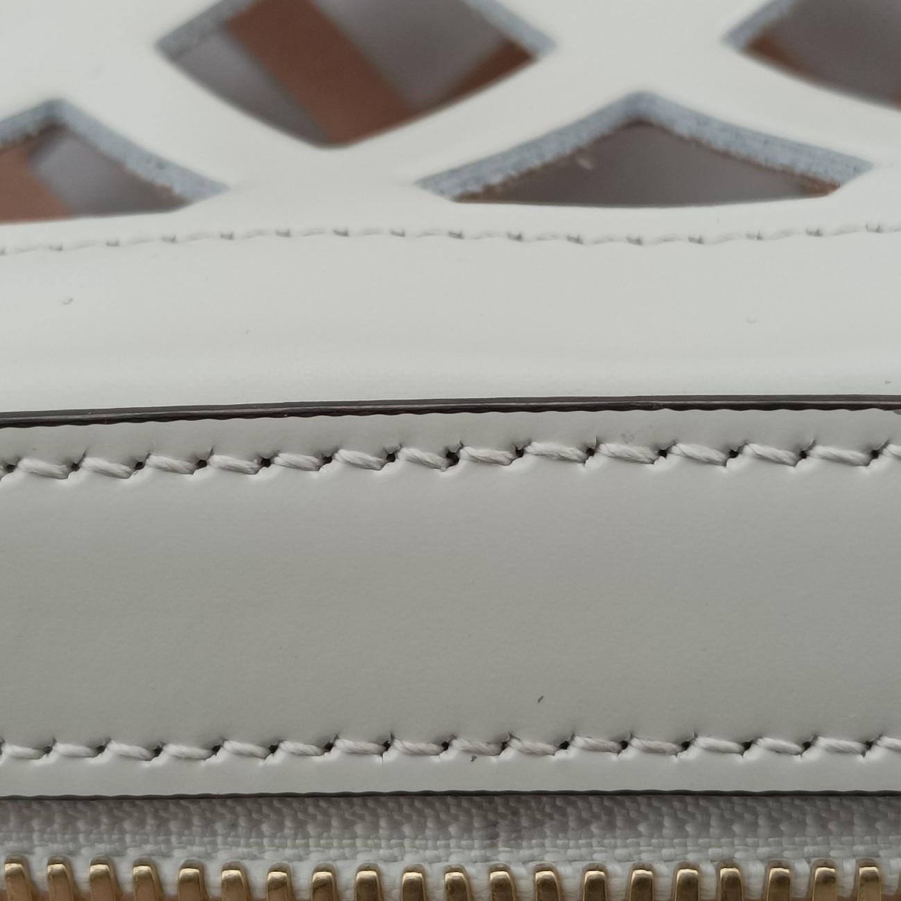 traforata flora White Leather 550132 I027600592トラフォラータ フローラ ホワイト レザー 550132 I027600592