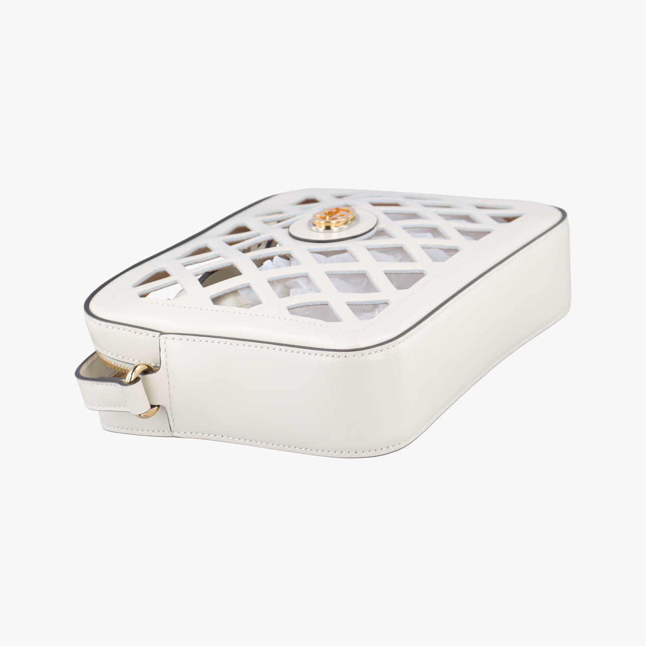 traforata flora White Leather 550132 I027600592トラフォラータ フローラ ホワイト レザー 550132 I027600592