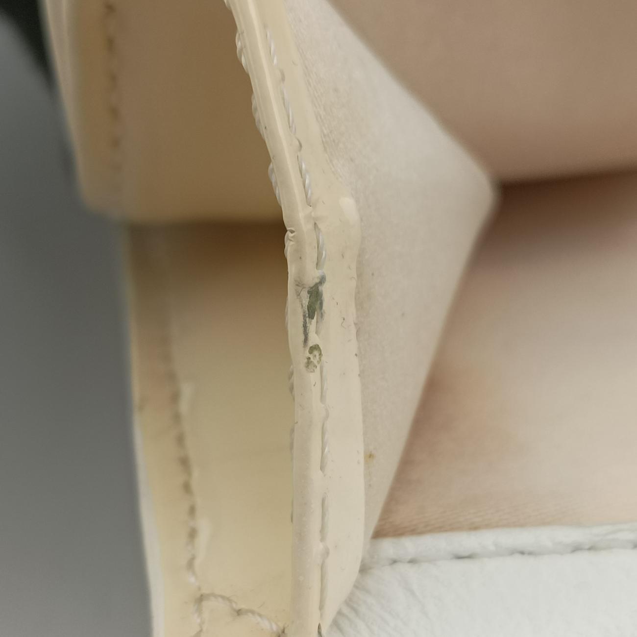 back grain White Patent バックグレイン ホワイト パテント 