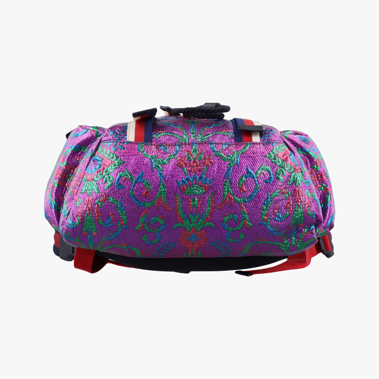 Brocade Techpack Tiger PurplexMulticolour PVC coated canvas 466467 E021641973ブロケード テックパック パープルxマルチカラー PVCコーティングキャンバス 466467 E021641973