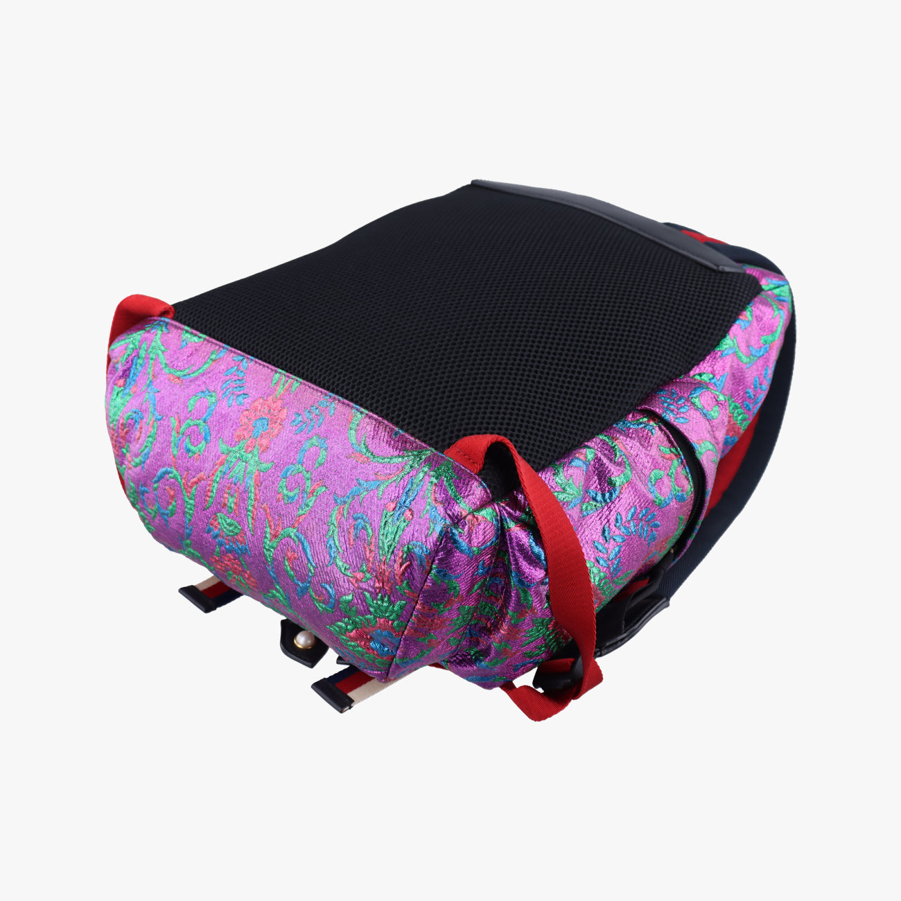 Brocade Techpack Tiger PurplexMulticolour PVC coated canvas 466467 E021641973ブロケード テックパック パープルxマルチカラー PVCコーティングキャンバス 466467 E021641973