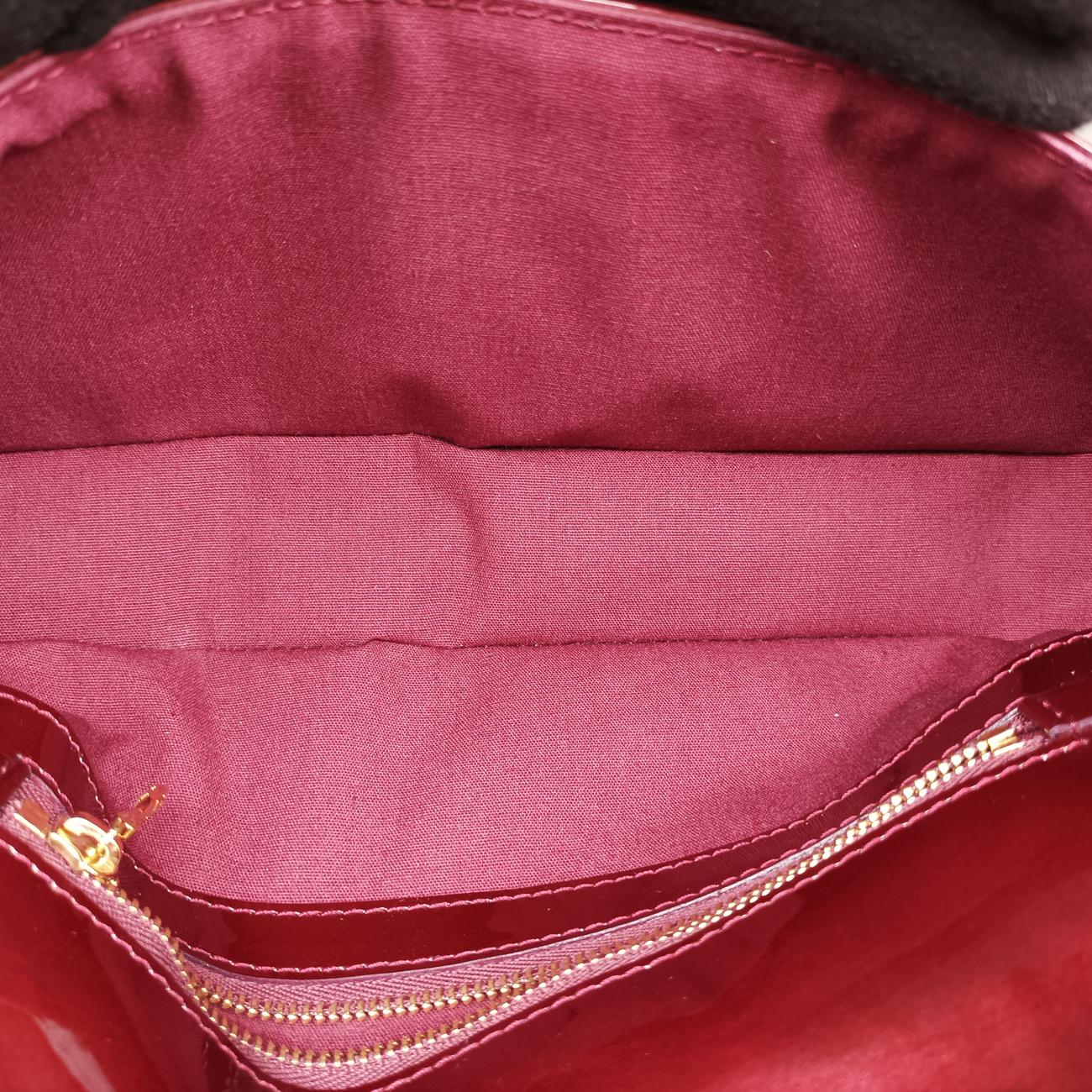 Pochette Soby Amarante Vernis M93728 CA2110ポシェットソービー アマラント ヴェルニ M93728 CA2110