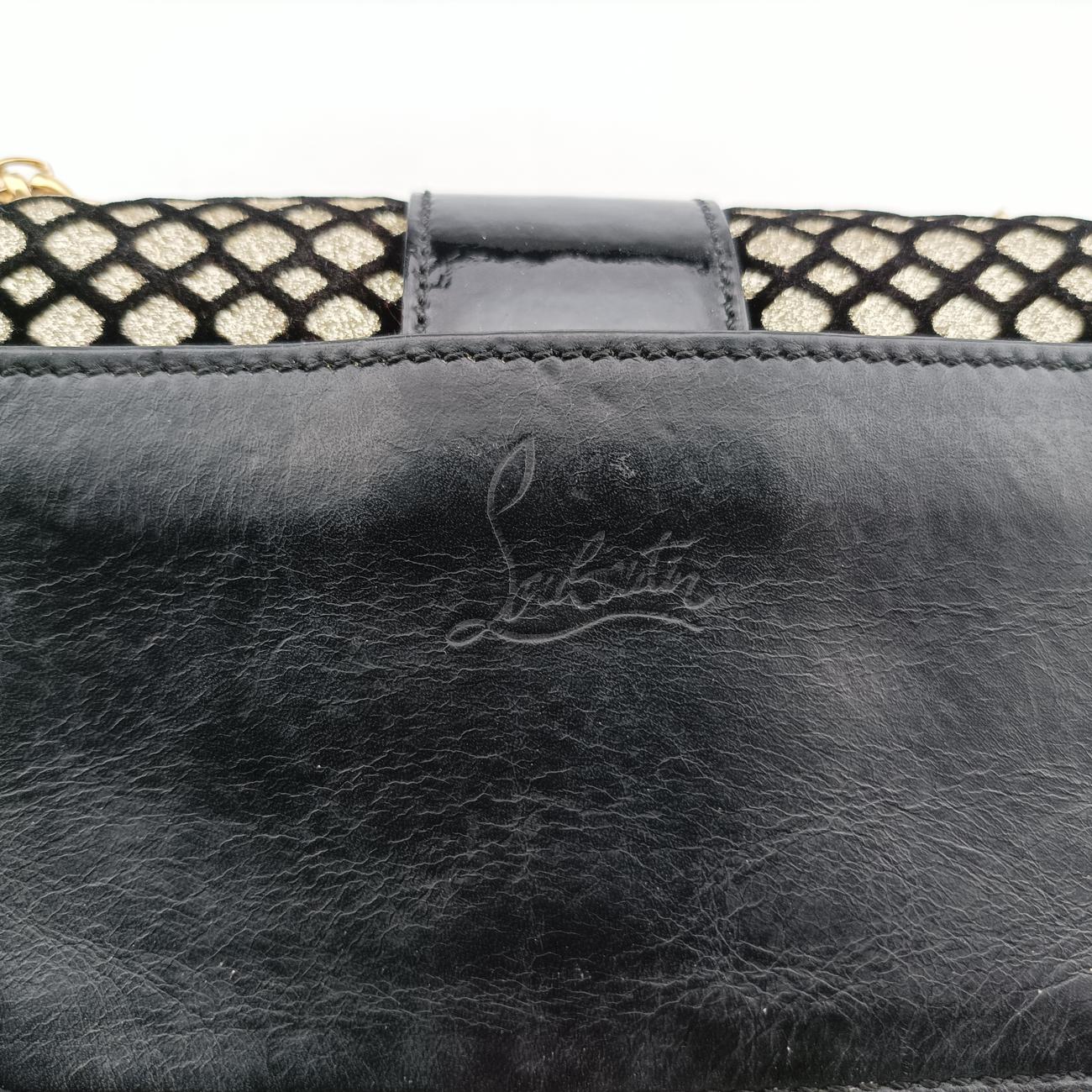 Glitter Accent Sweet CharityBlack × GoldLeather×Patentグリッターアクセント スイートチャリティブラック × ゴールドレザー×パテント