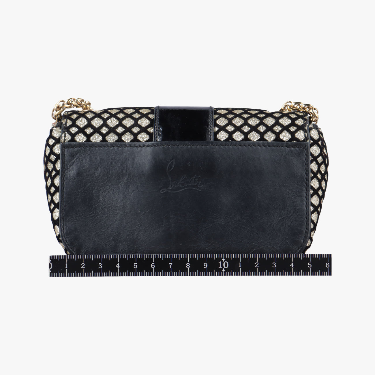 Glitter Accent Sweet CharityBlack × GoldLeather×Patentグリッターアクセント スイートチャリティブラック × ゴールドレザー×パテント