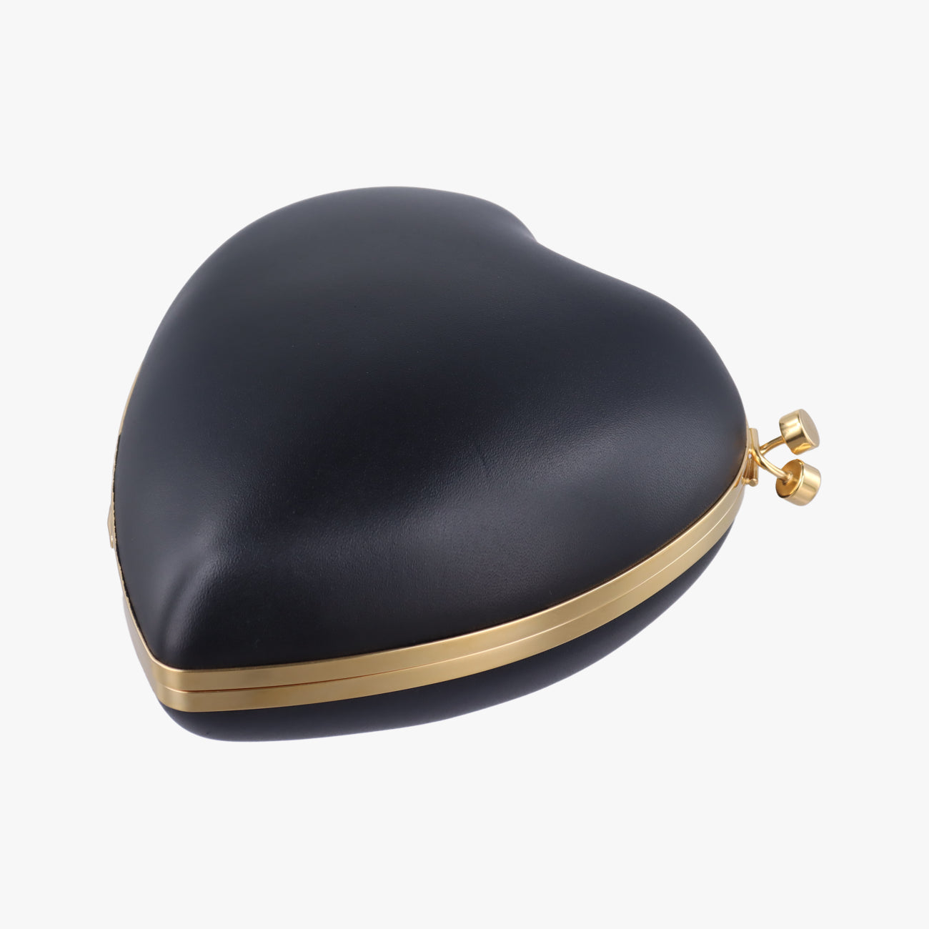 Love box heart Black Leather 466212 BCI.466212.0217ラブボックス ハート型 ブラック レザー 466212 BCI.466212.0217