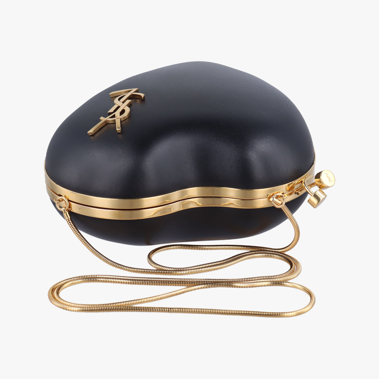 Love box heart Black Leather 466212 BCI.466212.0217ラブボックス ハート型 ブラック レザー 466212 BCI.466212.0217