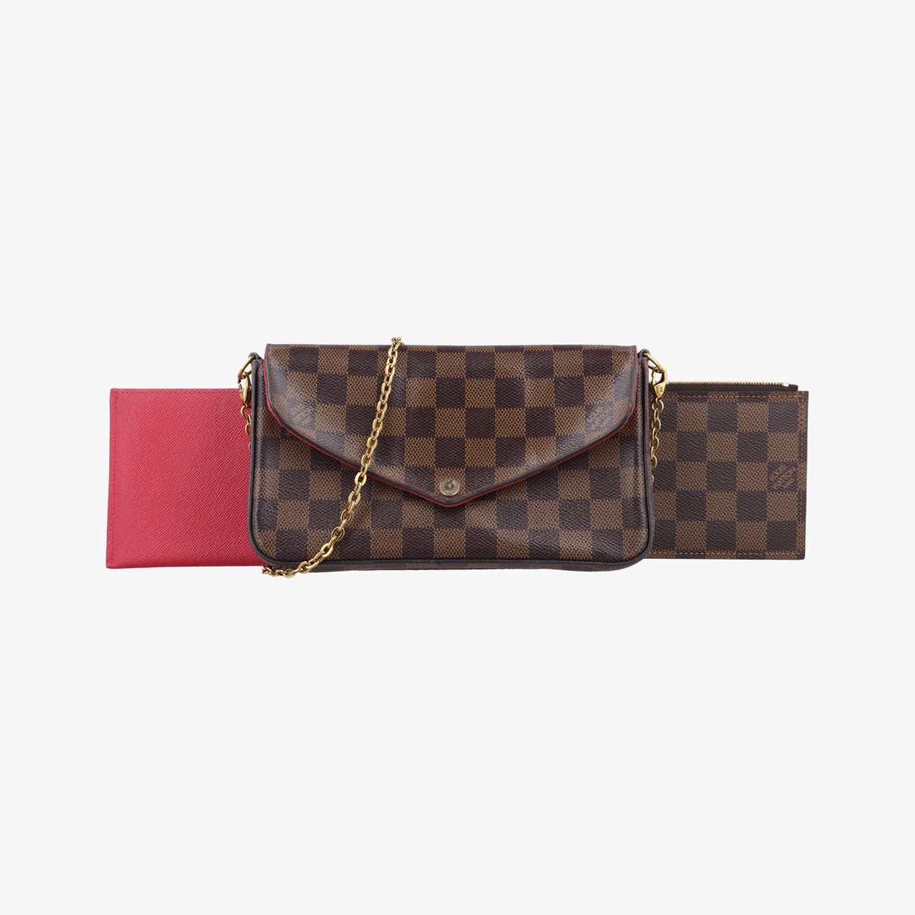 Pochette FéLICIE Brown Monogram Canvas M61276 MI1210ポシェット フェリシー モノグラム/ブラウン系 モノグラムキャンバス M61276 MI1210
