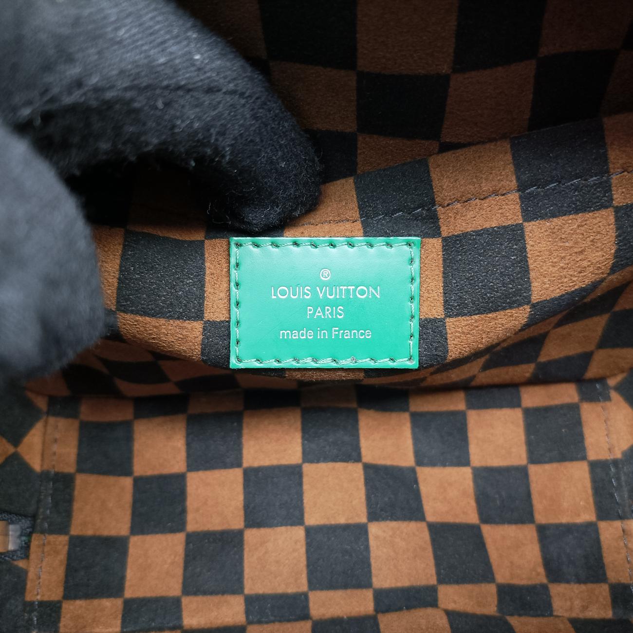 VALISETTE BB Noir x White x Multicolor Damier Multicolor×calf leather N40233 RI2159 ICチップヴァリゼットBB ノワール×ホワイト×マルチカラ ダミエ マルチカラー×カーフレザー N40233 RI2159 ICチップ