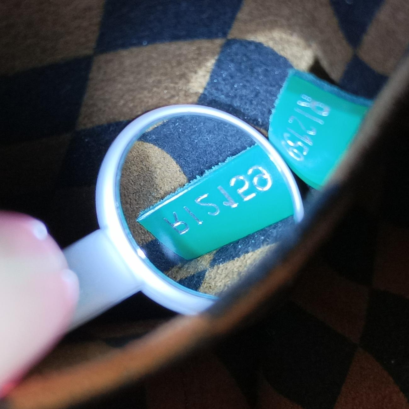 VALISETTE BB Noir x White x Multicolor Damier Multicolor×calf leather N40233 RI2159 ICチップヴァリゼットBB ノワール×ホワイト×マルチカラ ダミエ マルチカラー×カーフレザー N40233 RI2159 ICチップ