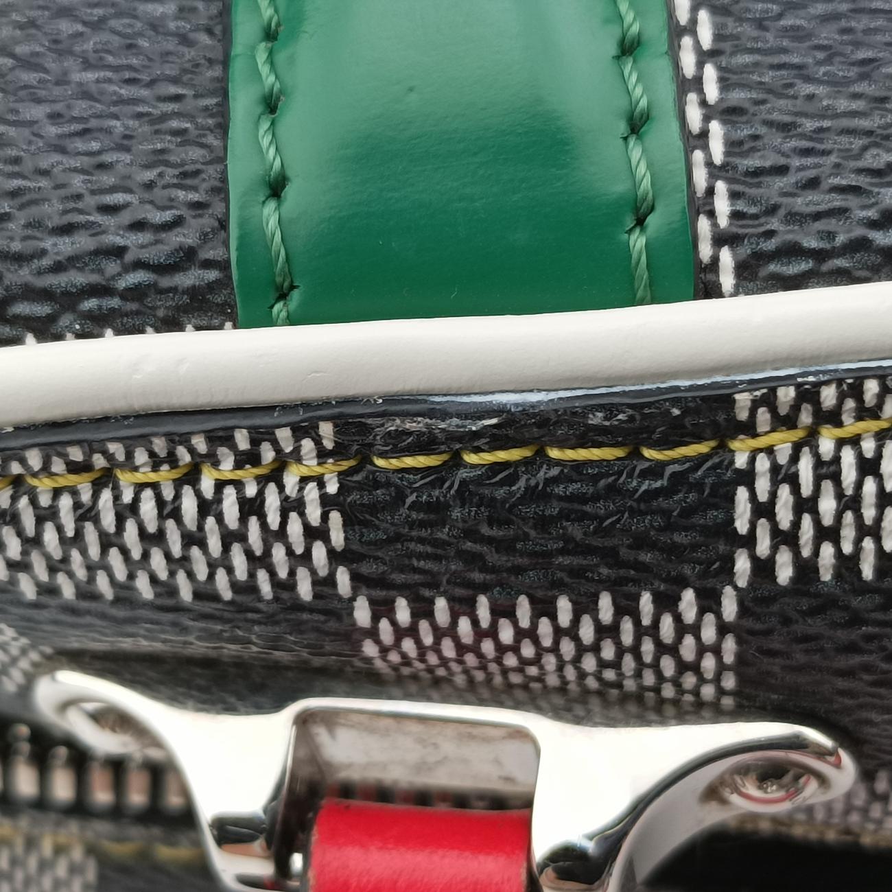 VALISETTE BB Noir x White x Multicolor Damier Multicolor×calf leather N40233 RI2159 ICチップヴァリゼットBB ノワール×ホワイト×マルチカラ ダミエ マルチカラー×カーフレザー N40233 RI2159 ICチップ