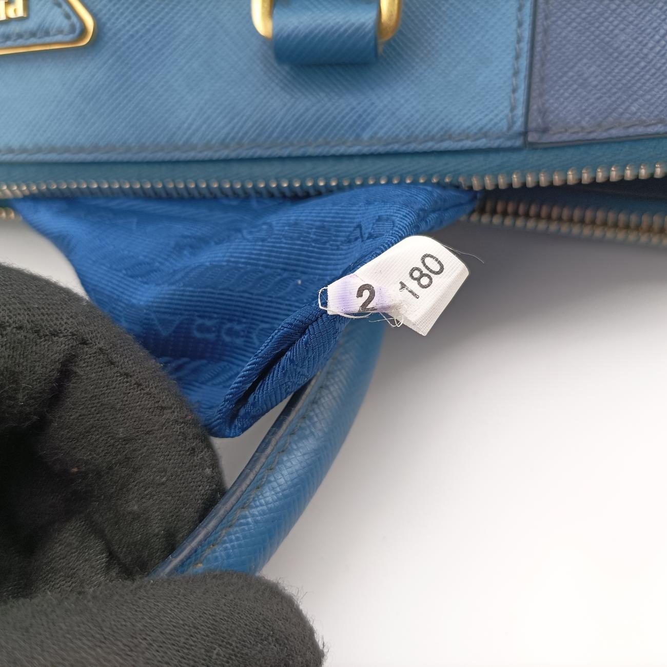 Galleria Blue×Navy SAFFIANO Leather B2274C 180 2ガレリア ブルー×ネイビー サフィアーノレザー B2274C 180 2