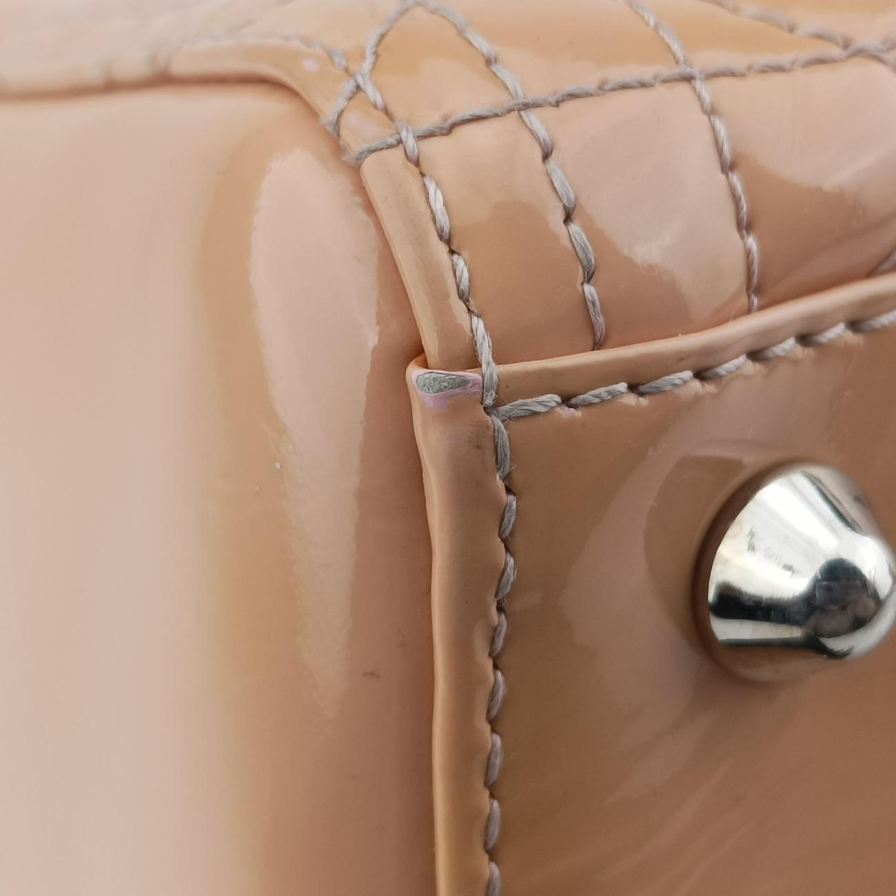 Lady Dior Beige Patent 13-BO-0183レディディオール ベージュ パテント 13-BO-0183