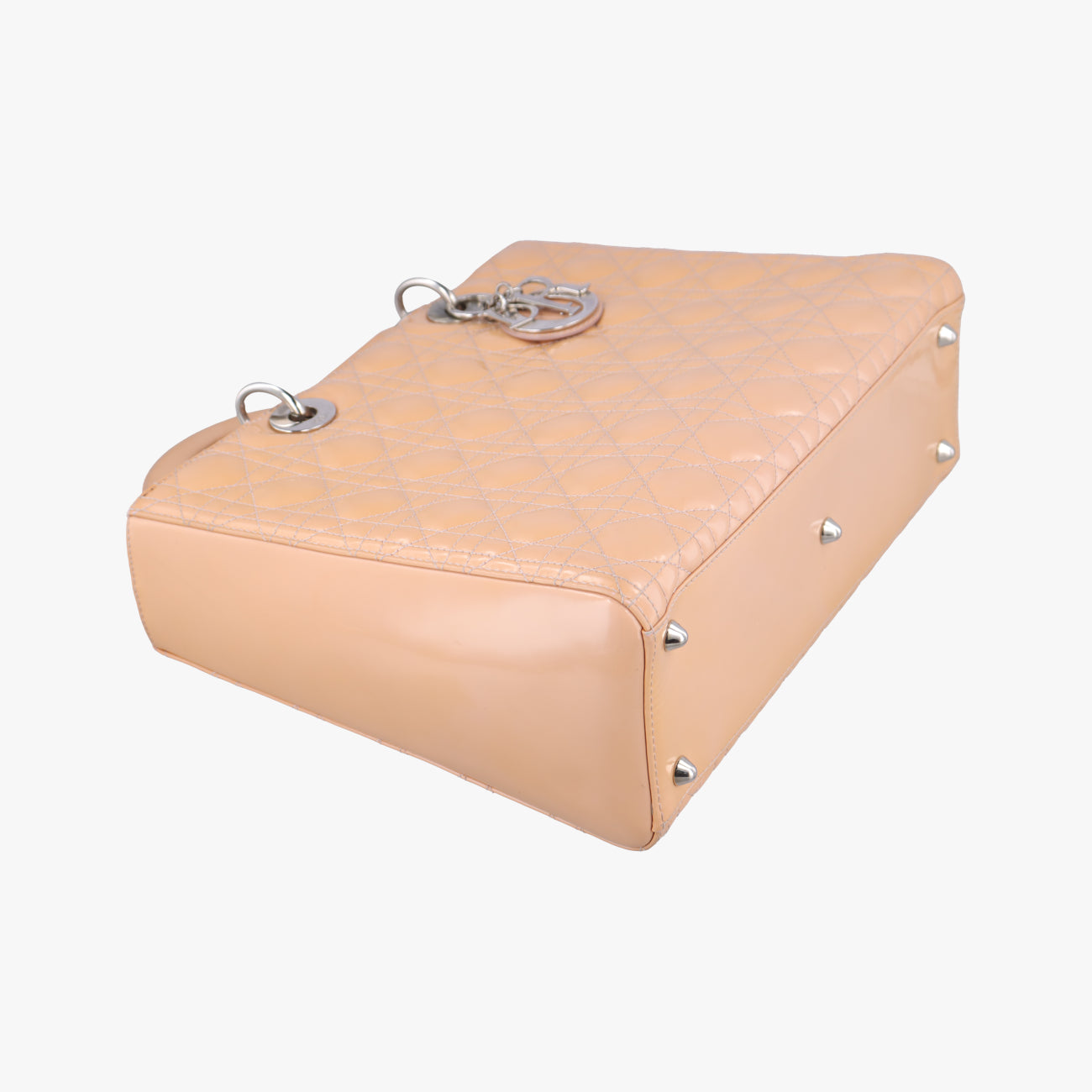 Lady Dior Beige Patent 13-BO-0183レディディオール ベージュ パテント 13-BO-0183