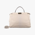PEEKABOO Large Beige Leather 8BN210 2516-8BN210.DU9-109ピーカブー ラージ ベージュ レザー 8BN210 2516-8BN210.DU9-109