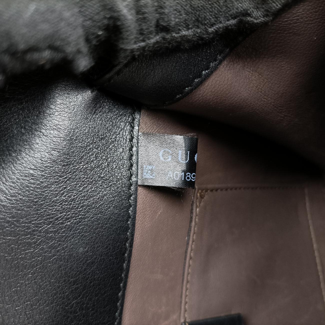 Interlocking GBlackEnamel387609A018961404インターロッキングGブラックエナメル387609A018961404