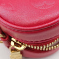 Heart on Chain Red Lambskin M80837 ICチップハートオンチェーン レッド ラムスキン M80837 ICチップ