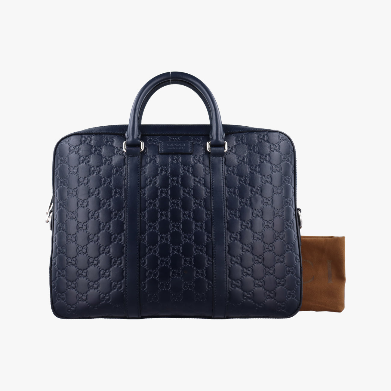 Guccissima Navy Leather 435322 B021456394グッチシマ ネイビー レザー 435322 B021456394