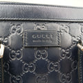 Guccissima Navy Leather 435322 B021456394グッチシマ ネイビー レザー 435322 B021456394