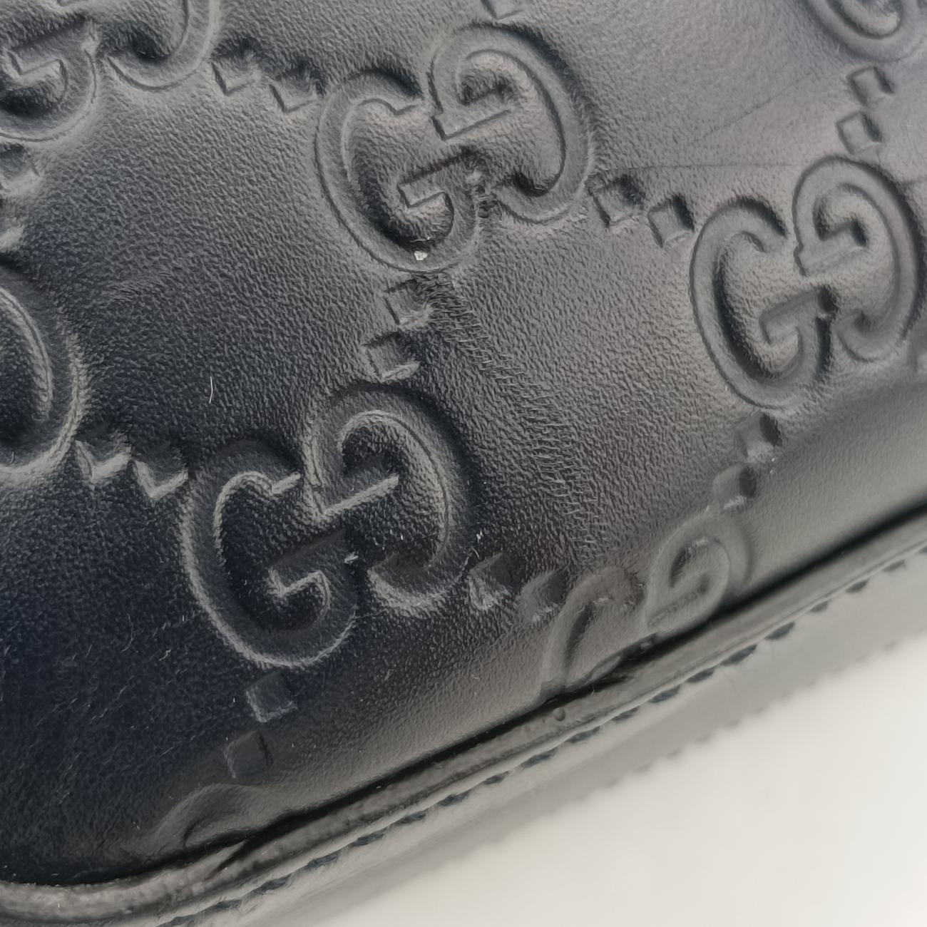 Guccissima Navy Leather 435322 B021456394グッチシマ ネイビー レザー 435322 B021456394