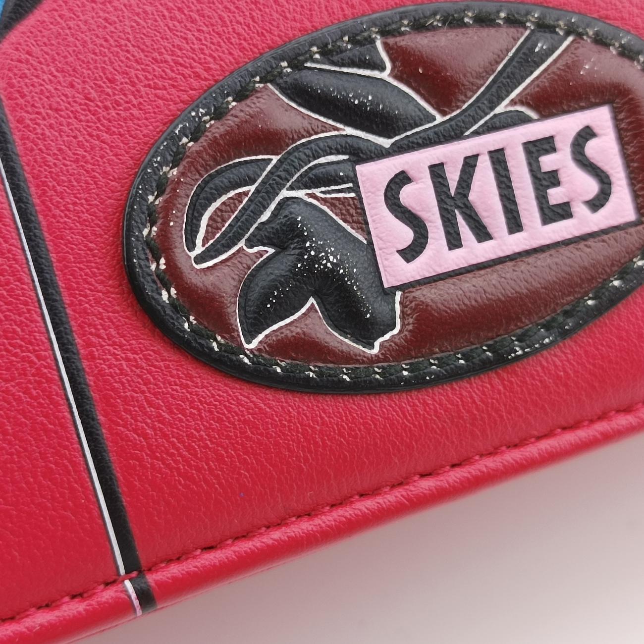 Patch Diorama Red×Multicolor Leather 02-MA-1102パッチ ディオラマ レッド×マルチカラー レザー 02-MA-1102