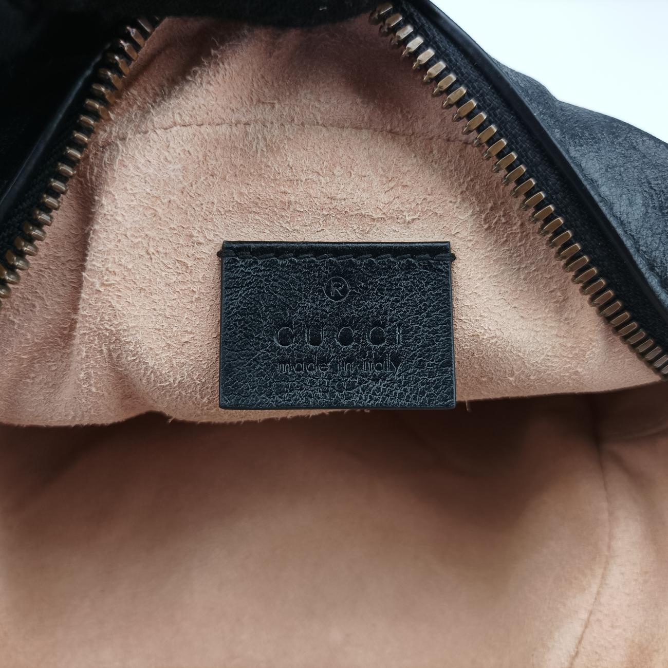 GG Marmont Black Leather 550154 F027920021GGマーモント ブラック レザー 550154 F027920021