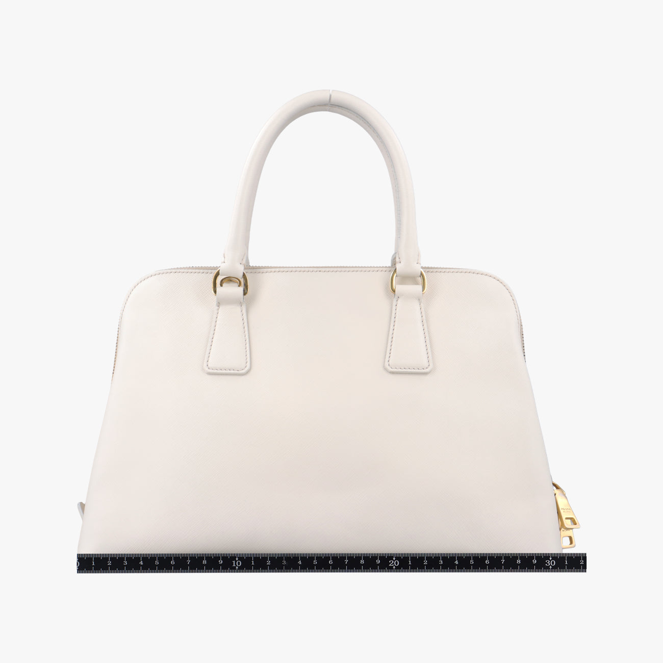 Large Promenade Satchel White SAFFIANO Leather BL0837 25ラージ プロムナード サッチェル ホワイト サフィアーノレザー BL0837 25