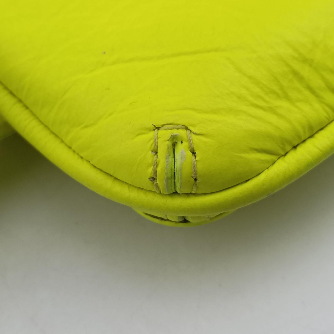 Pochette Yellow Leather 431654.7210 C.528147ポシェット イエロー レザー 431654.7210 C.528147