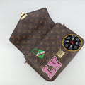 Pochette MéTIS MM Brown×multi Monogram Patches M43991 DR3188ポシェット メティス モノグラム/ブラウン系×マルチ モノグラムパッチーズ M43991 DR3188