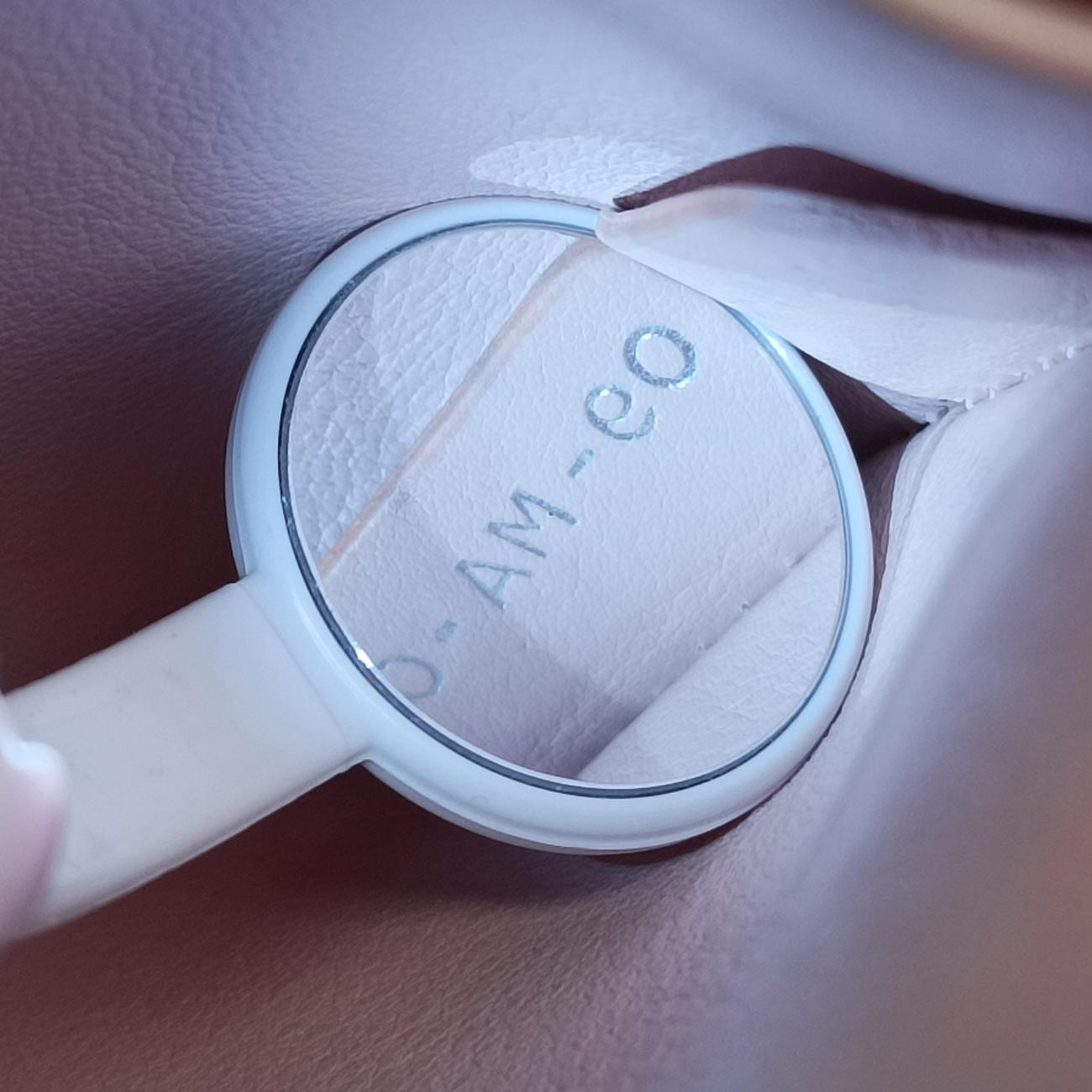 Diorissimo Rose Leather 09-MA-0173ディオリッシモ ローズ レッド レザー 09-MA-0173