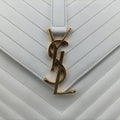 Monogram Bicolor Envelope White Leather 354489 ARS354489.0214モノグラム バイカラー エンベロープ ホワイト レザー 354489 ARS354489.0214